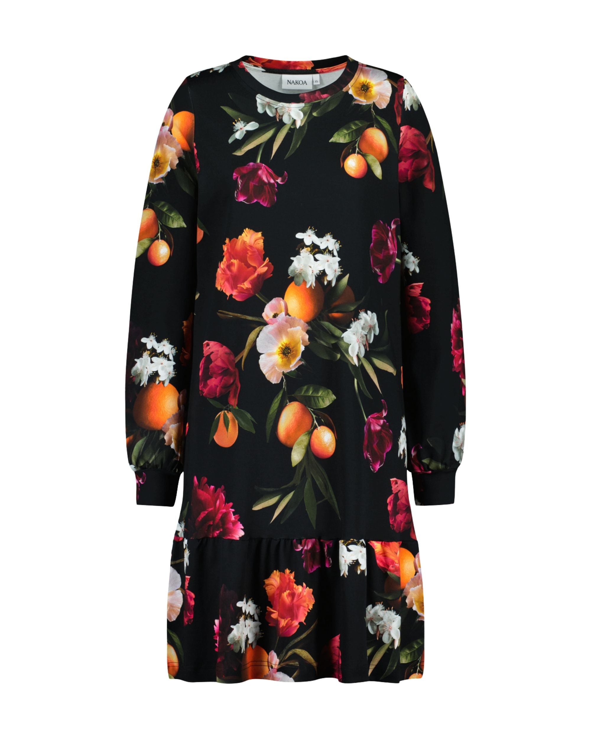 Poppy Dress, Sangria Garden