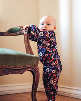 Print Leggings, Violettes