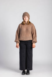 Robin Mohair Knit, Smoky Taupe