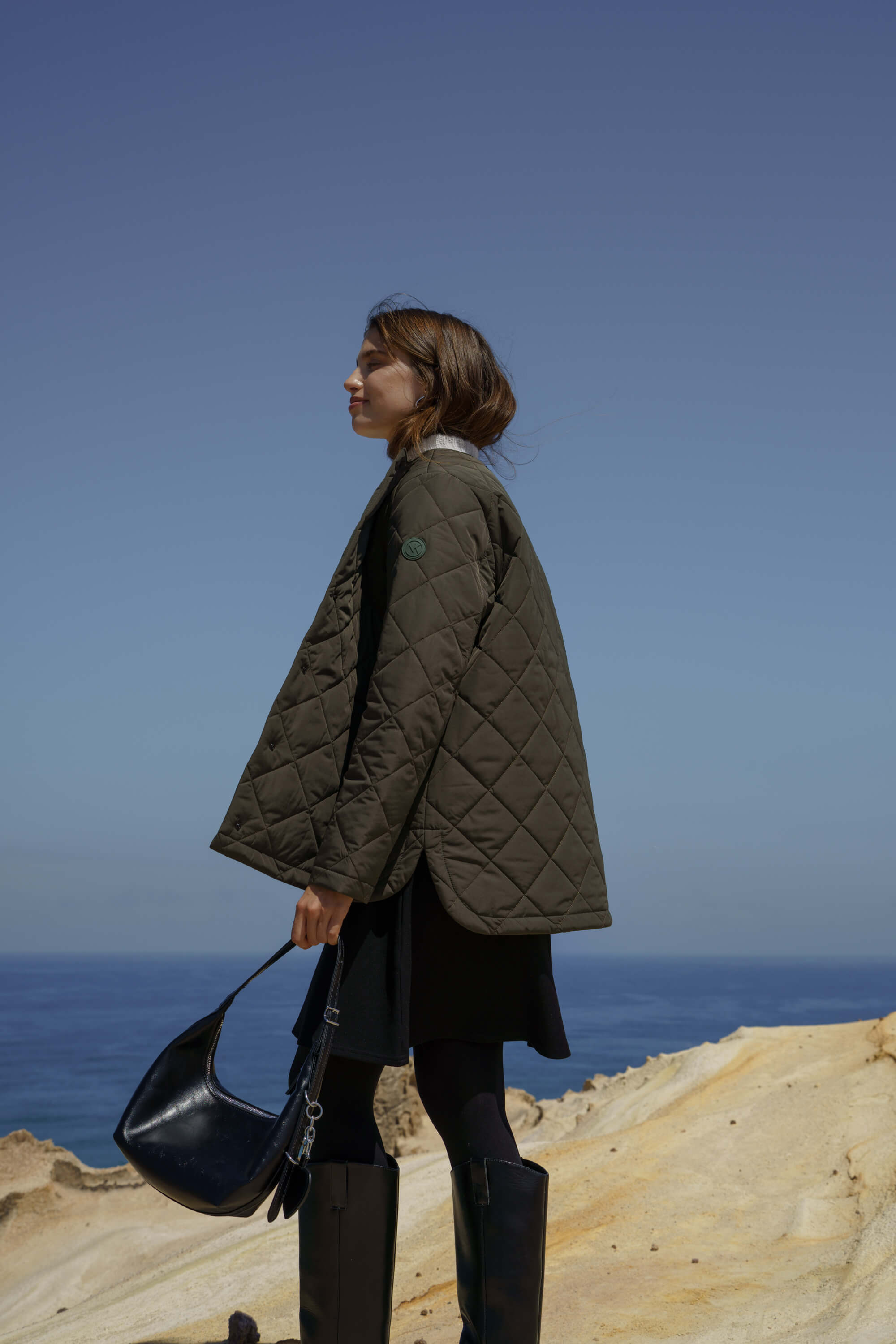 Abby Jacket, Olive Green
