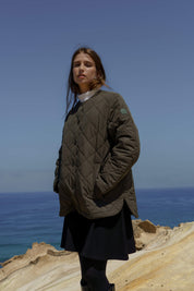 Abby Jacket, Olive Green