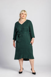 Vera Dress, Emerald