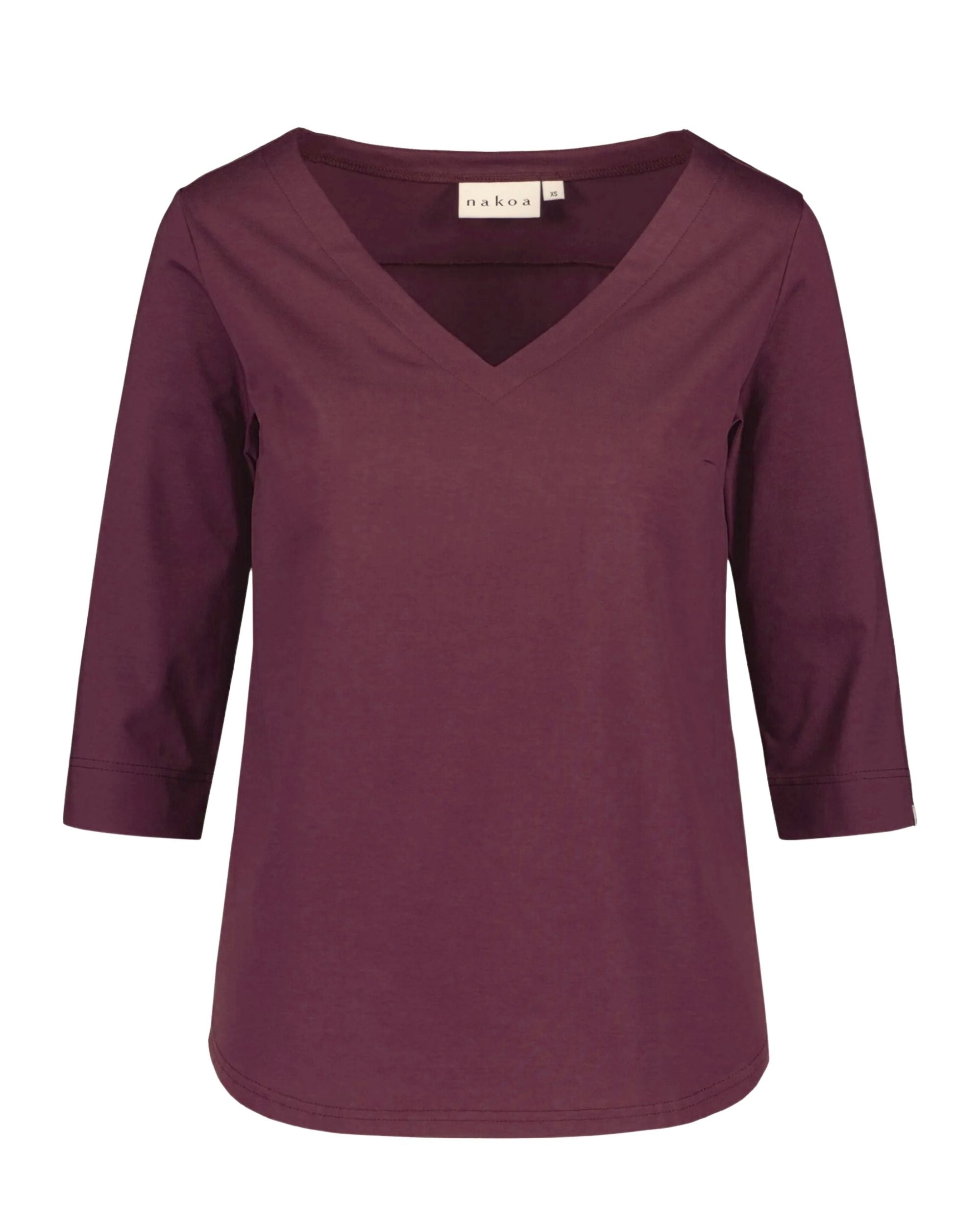 Vera Blouse, Burgundy