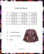 Ophelia Blouse, Violettes