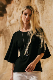 Vivienne Blouse, Black