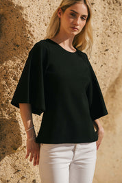Vivienne Blouse, Black