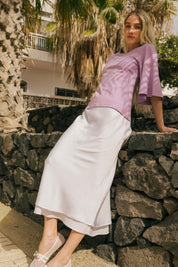 Vivienne Blouse, Crocus Petal