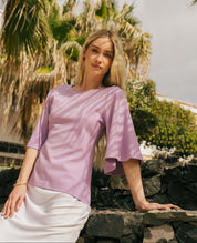 Vivienne Blouse, Crocus Petal