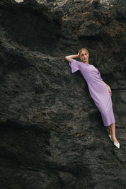 Vivienne Dress, Crocus Petal