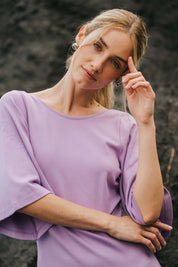 Vivienne Dress, Crocus Petal