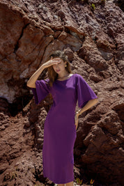 Vivienne Dress, Purple