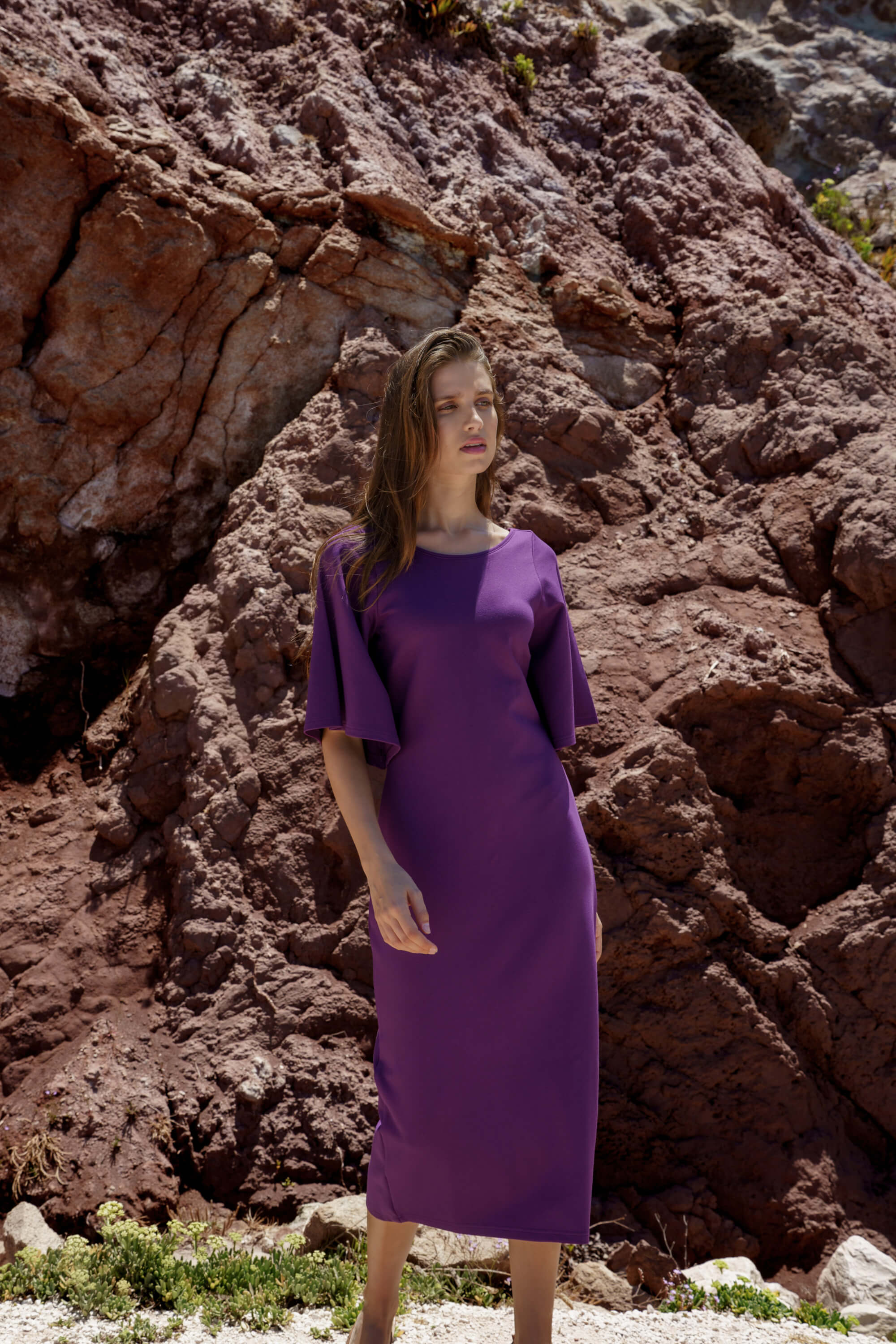 Vivienne Dress, Purple