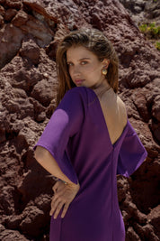 Vivienne Dress, Purple
