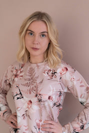 Casual Chic Print Shirt, Rose Lily