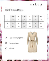 Print Wrap Dress, Visions