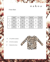 Basic Print Shirt, Leopard