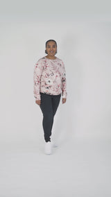 Casual Chic Print Shirt, Rose Lily