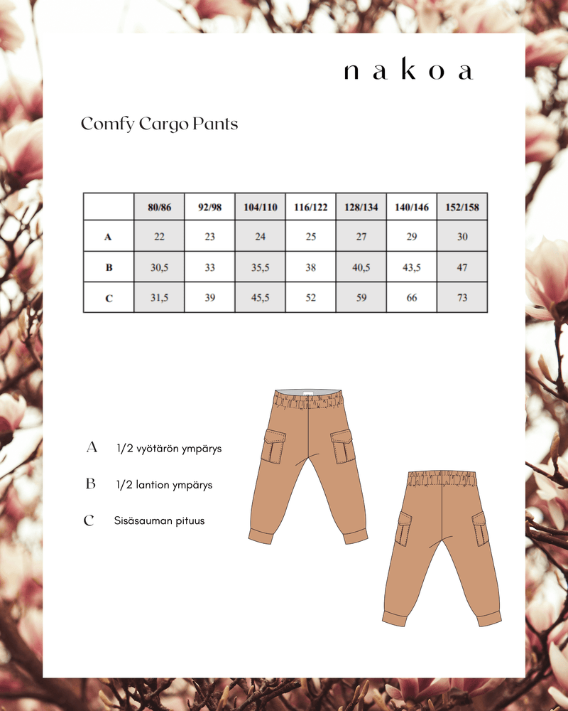 Comfy Cargo Pants, Camel