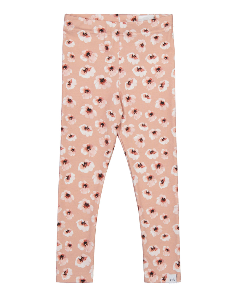 Print Leggings, Blushing Blossoms 