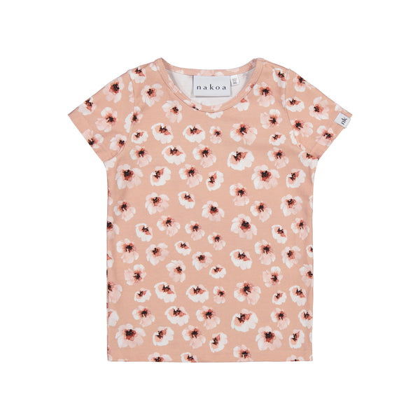 Print T-paita, Blushing Blossoms