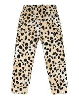 Comfy Cargo Print Pants, Leopard