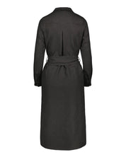 Chloe Linen Dress, Black