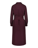 Chloe Linen Dress, Merlot