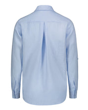 Chloe Linen Shirt, Sky Blue