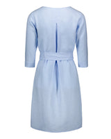 Classic Linen Dress, Sky Blue