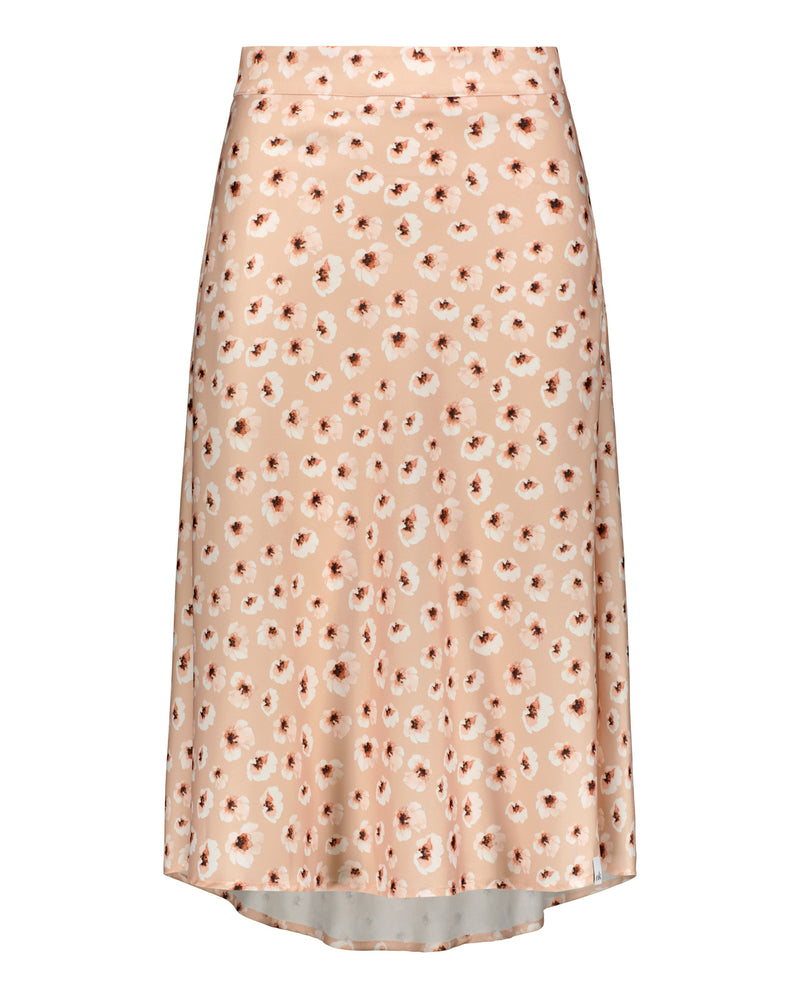 Classic Midi Skirt, Blushing Blossoms