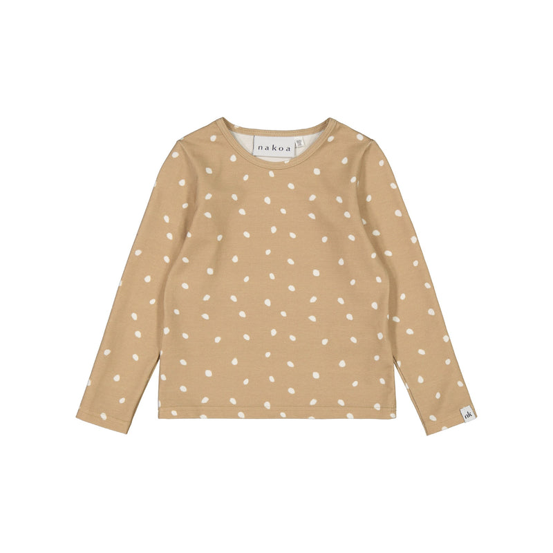 Basic Print Paita, Polka Dot