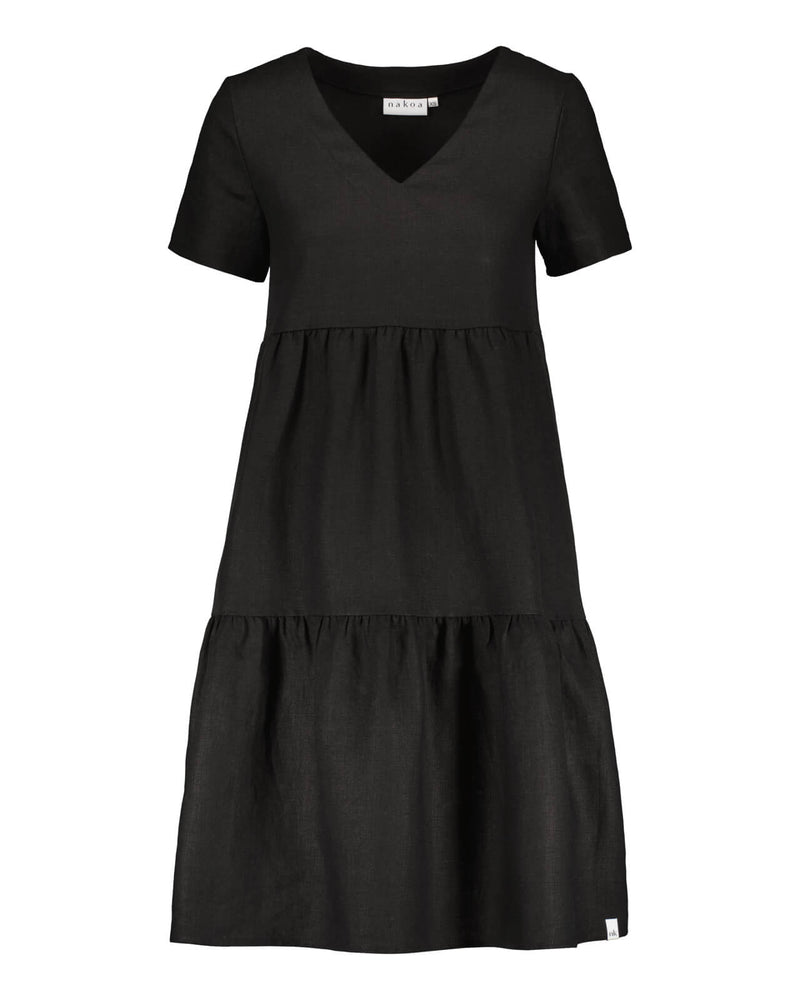 Pellava Kerrosmekko, Black