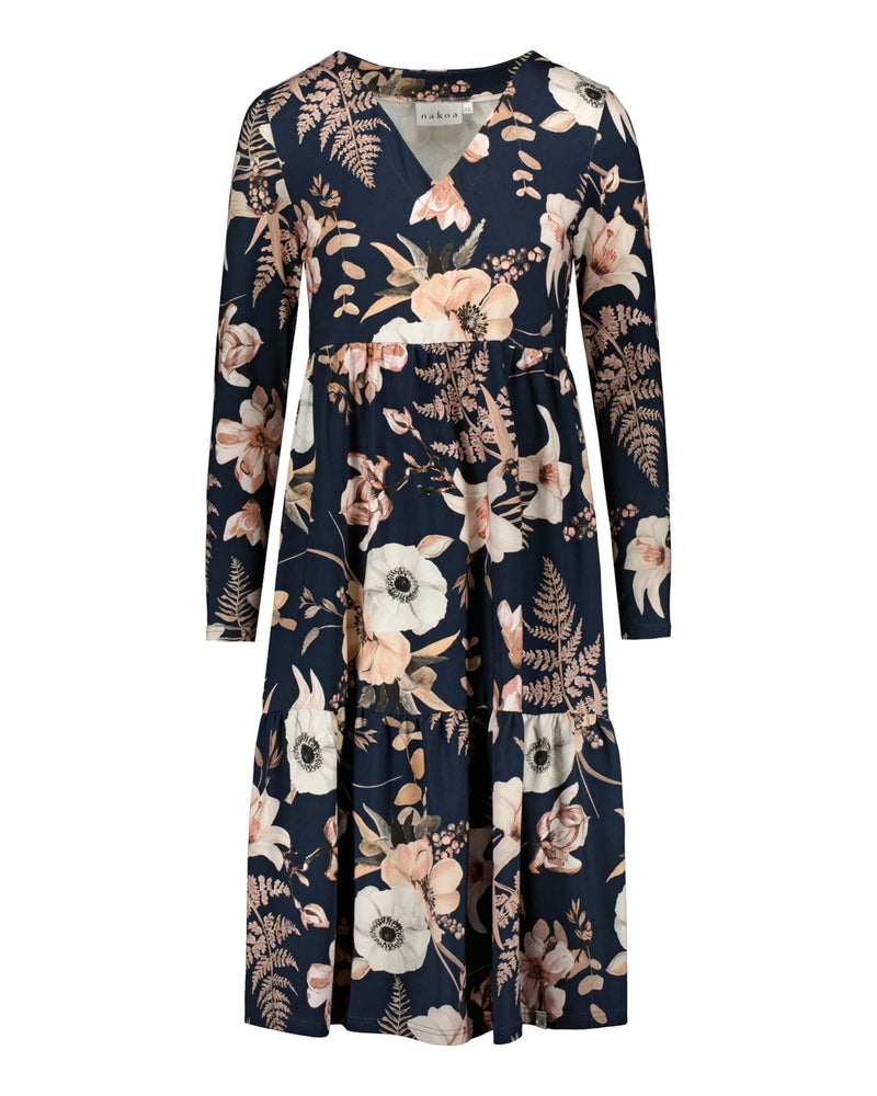 Print Kerrosmekko, Midnight Lily
