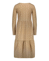 Print Layered Dress, Polka Dot