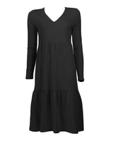 Layered dress, Black