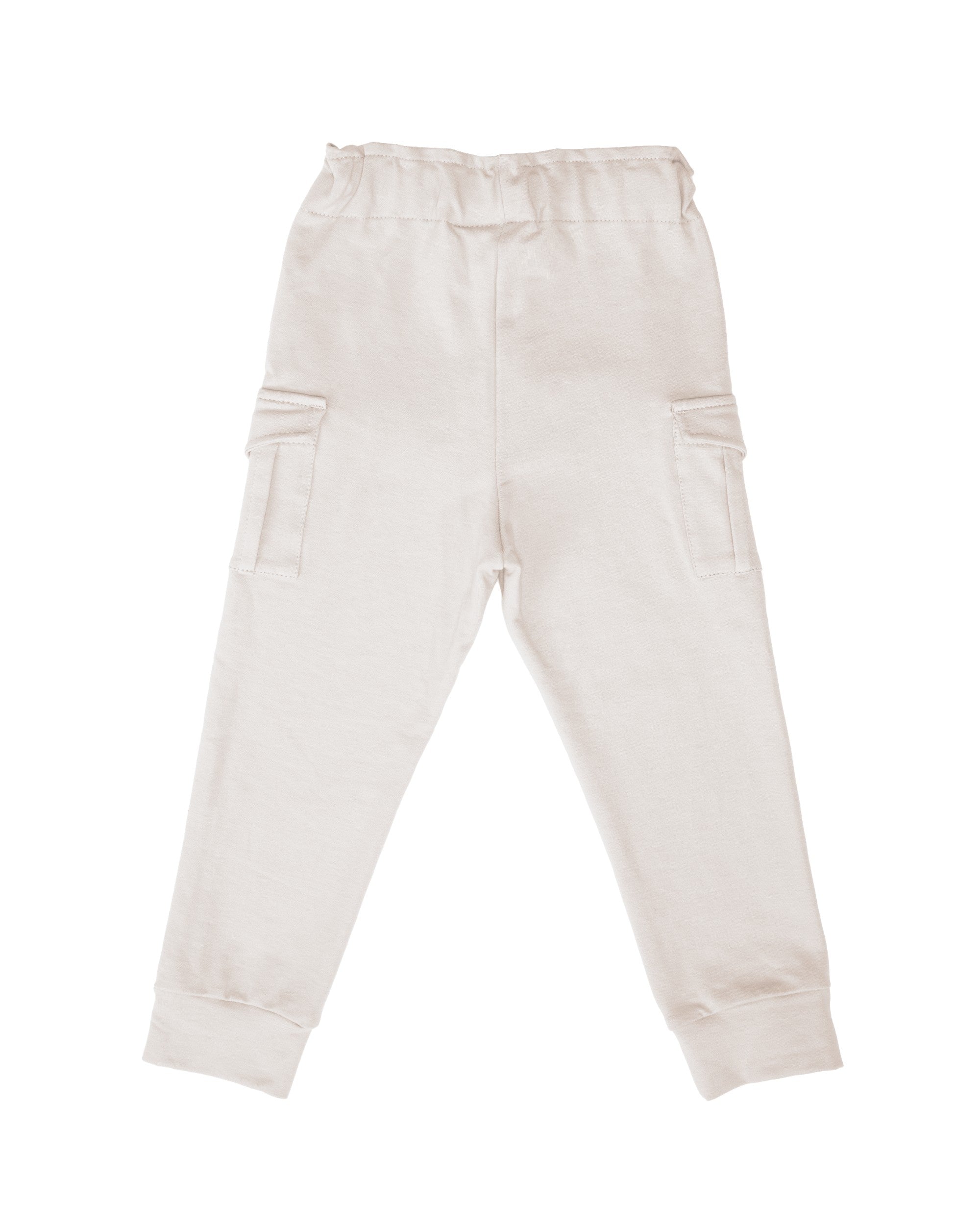Bequeme Cargohose, Elfenbein