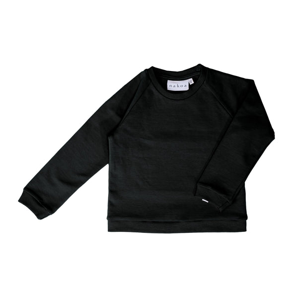 Comfy College Shirt, Black