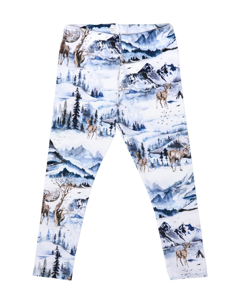 Print Leggings, Misty Mountains