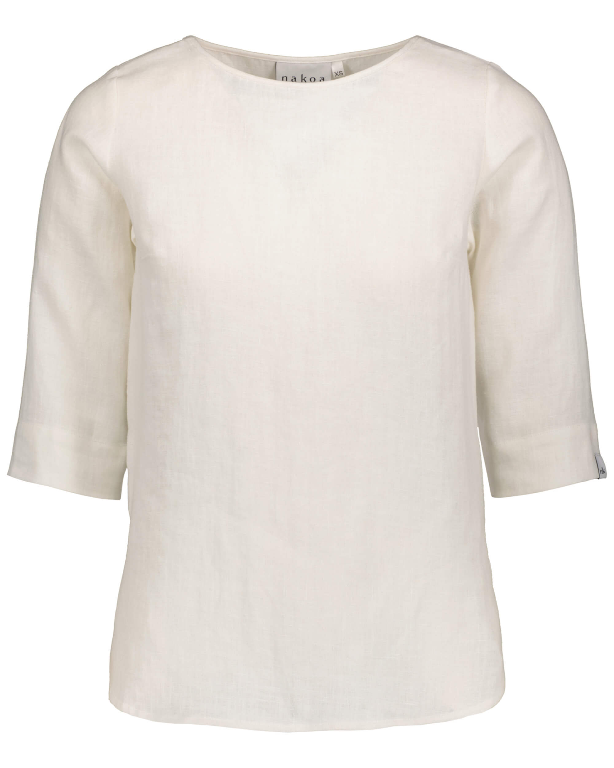 Classic Linen Blouse, Vanilla