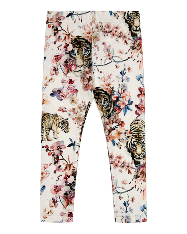 Print Leggings, Tiger Blossom