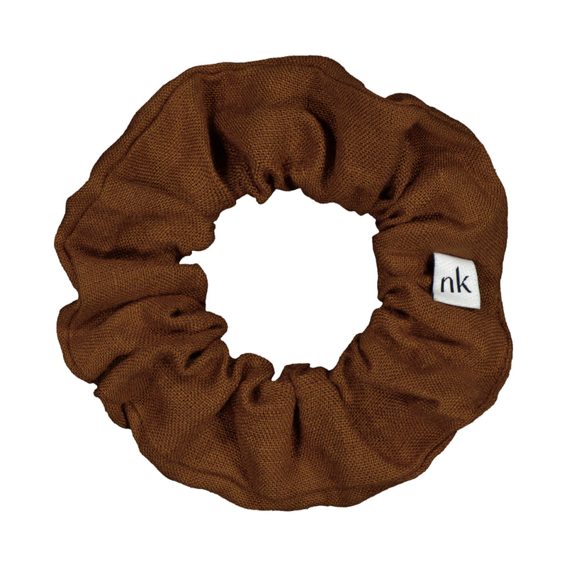 Linen Scrunchie, Tiramisu