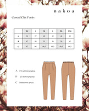 Casual Chic Print Pants Sahara