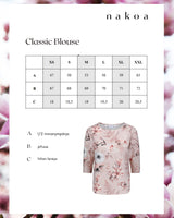 Classic Blouse, Rose Lily