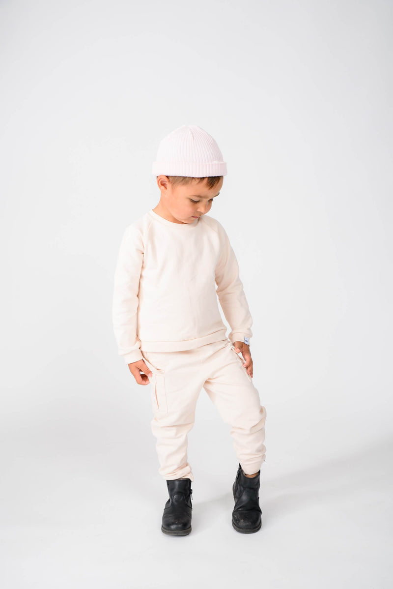 Comfy College Shirt, Ivory