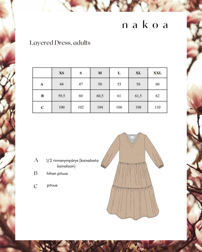 Print Layered Dress, Polka Dot