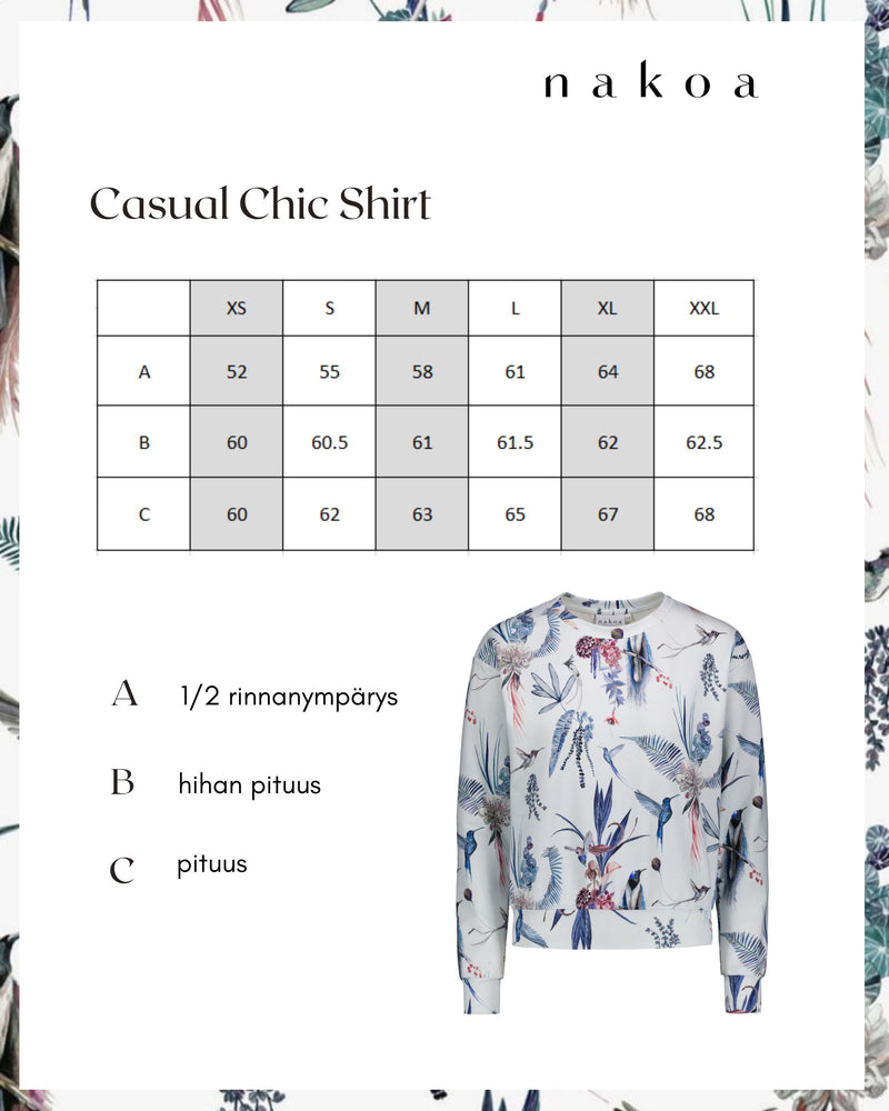 Casual Chic Print Shirt, Colibri