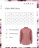 Chloe Linen Shirt, Sandshell