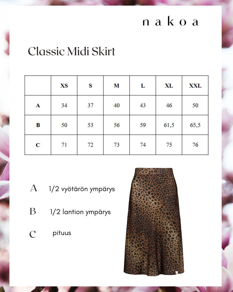 Classic Midi Skirt, Coco Leo