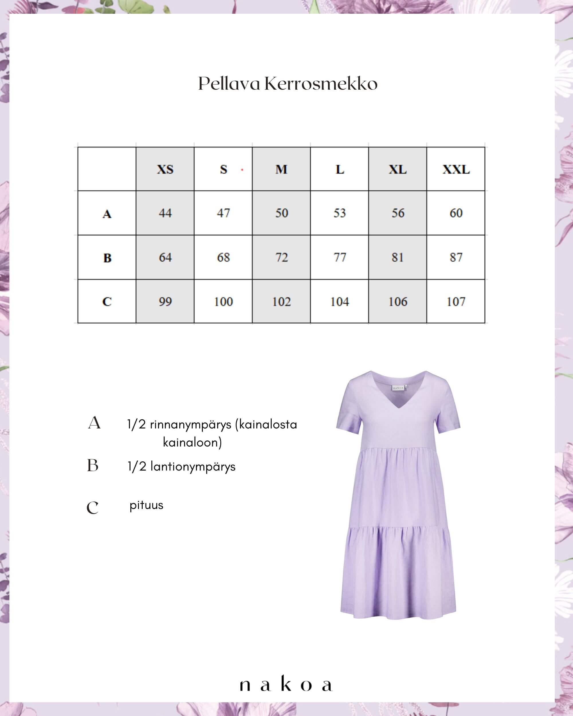 Lagenkleid aus Leinen, Sandshell