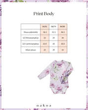 Print Body, Rose Lily
